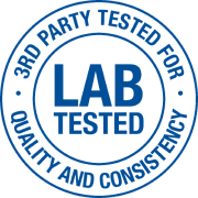 3rd party lab tested stamp