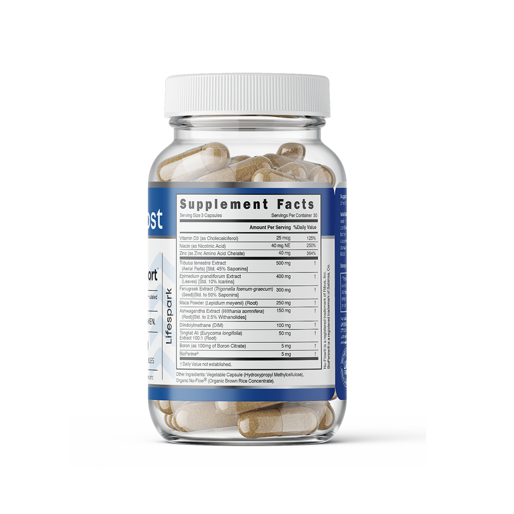 Back of SeedBoost bottle